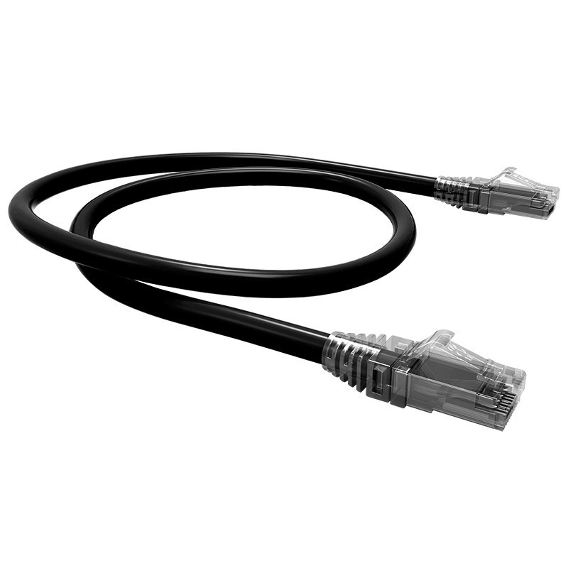 PATCH CORD U/UTP CAT6 BDN NEGRO 2M COBRE LSZH ETL BDN-PCN62CU-LSZH